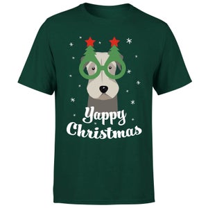 Yappy Christmas T-Shirt - Forest Green
