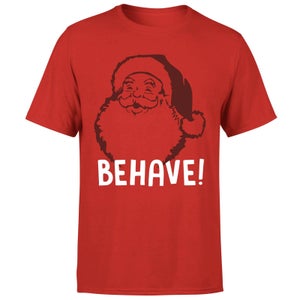 Behave! T-Shirt - Red