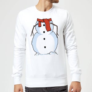 Snowman Sweatshirt - White