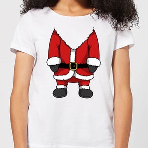 Santa Women's T-Shirt - White