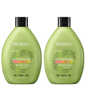 Redken Curvaceous High Foam Shampoo Duo (2 x 300ml)
