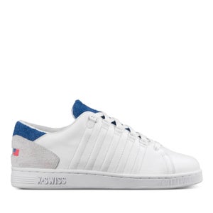 K-Swiss Men's Lozan III TT Trainers - White/Brunner Blue/Fiery Red
