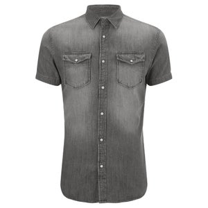 Jack & Jones Men's Originals Sheridan Denim Shirt - Light Grey Denim