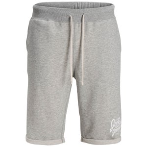 Jack & Jones Men's Originals New Holting Sweatshorts - Light Grey Marl
