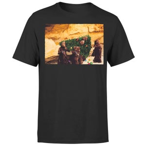 Star Wars Weihnachten Jawa Tree T-Shirt - Schwarz