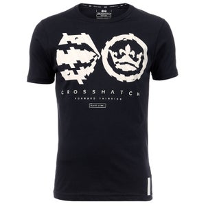 Crosshatch Men's Unsteady T-Shirt - Night Sky