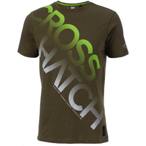 Crosshatch Men's Letterman T-Shirt - Beetle