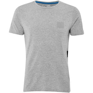 Dissident Men's Yasumi Logo T-Shirt - Light Grey Marl