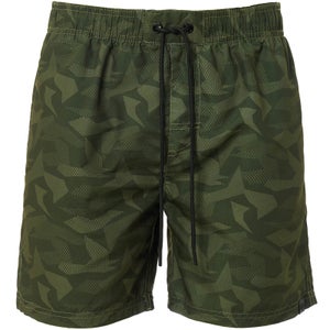 Dissident Men's Rico Swim Shorts - Khaki Camo