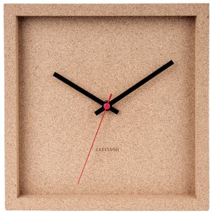 Karlsson Franky Wall Clock - Cork