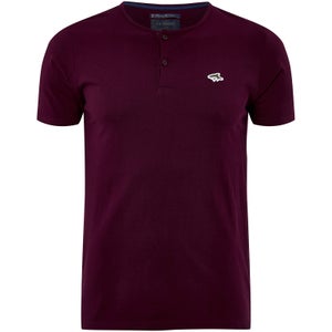 Le Shark Men's Cook Button Neck T-Shirt - Wine Tasting