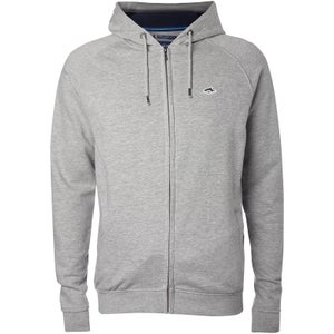 Le Shark Men's Lombard Zip Through Hoody - Light Grey Marl