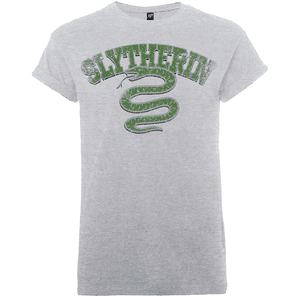 Camiseta Harry Potter "Slytherin" - Hombre - Gris
