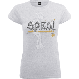 Harry Potter S.P.E.W. Dames T-shirt - Grijs