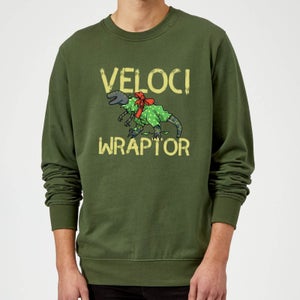 Veloci Wraptor Sweatshirt - Forest Green