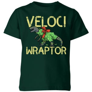 Veloci Wraptor Kids' T-Shirt - Forest Green