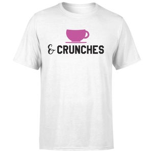 Coffee and Crunches T-Shirt - White