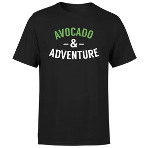 Avocado and Adventure T-Shirt - Black
