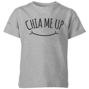Chia Me Up Kids' T-Shirt - Grey