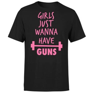 Girls Just Wanna have Guns T-Shirt - Black