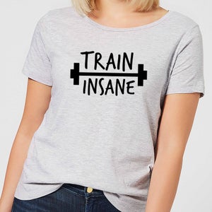 Train Insane Women's T-Shirt - Grey