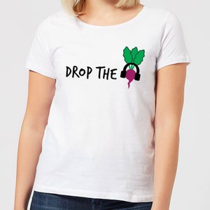 Drop the Beet Women's T-Shirt - White