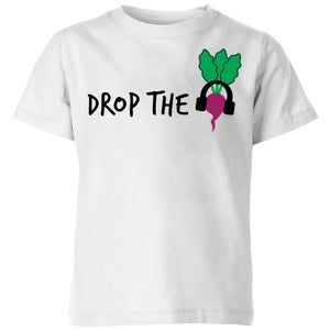 Drop the Beet Kids' T-Shirt - White