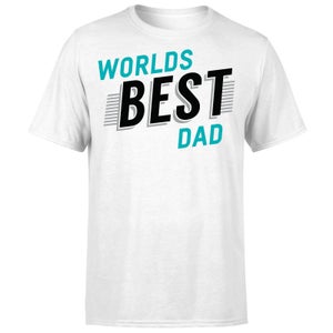Worlds Best Dad T-Shirt - White