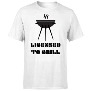Licensed to Grill T-Shirt - White