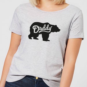 Daddy Bear Women's T-Shirt - Grey