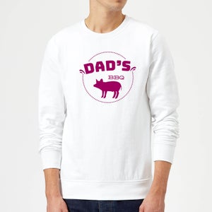 Dads BBQ Sweatshirt - White