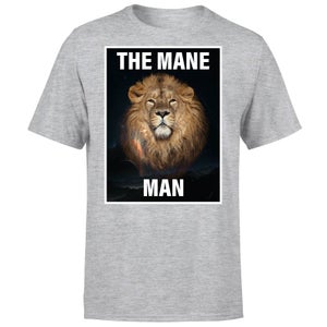 The Mane Man T-Shirt - Grey