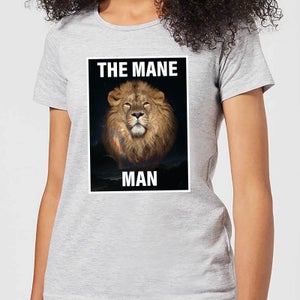 The Mane Man Women's T-Shirt - Grey