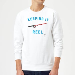Keeping it Reel Sweatshirt - White