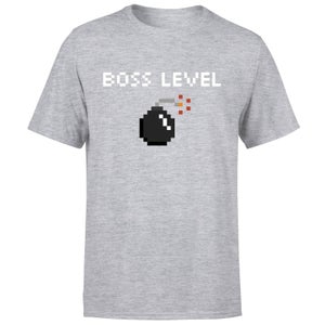 Boss Level Gaming T-Shirt - Grey