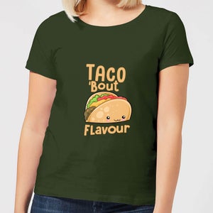 Taco 'Bout Flavour Women's T-Shirt - Forest Green