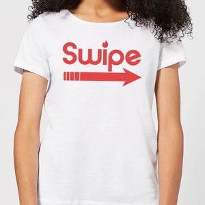 Swipe Right Women's T-Shirt - White