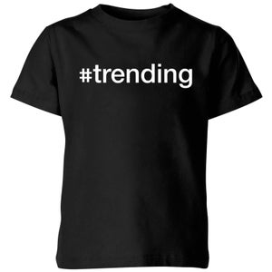 trending Kids' T-Shirt - Black