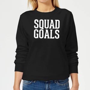 Squad Goals Women's Sweatshirt - Black
