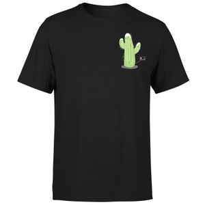 Cactus Fairy Lights T-Shirt - Black