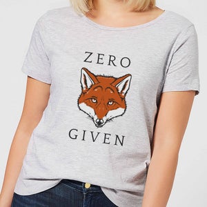 Zero Fox Given Women's T-Shirt - Grey