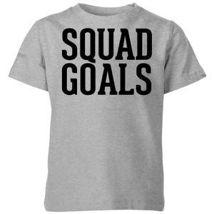 Squad Goals Kids' T-Shirt - Grey