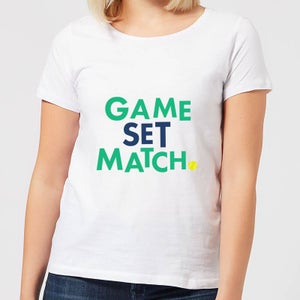 Game Set Match Women's T-Shirt - White