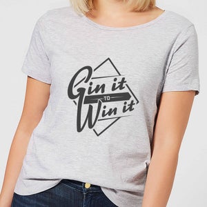 Gin it to Win it Women's T-Shirt - Grey