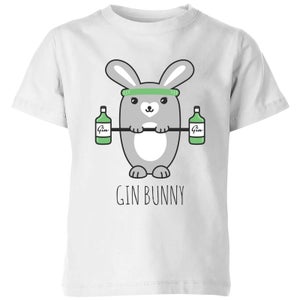Gin Bunny Kids' T-Shirt - White