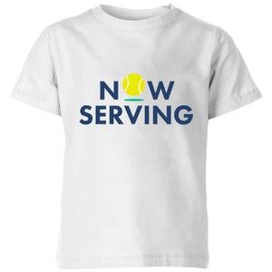 Now Serving Kids' T-Shirt - White