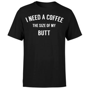 Coffee Butt T-Shirt - Black