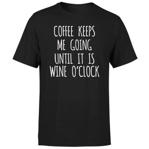 Coffee Keeps me Going T-Shirt - Black