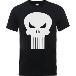 Marvel The Punisher Skull Logo Männer T-Shirt - Schwarz