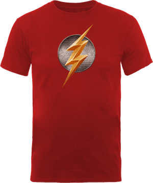 Justice League The Flash Emblem Men's T-Shirt - Red